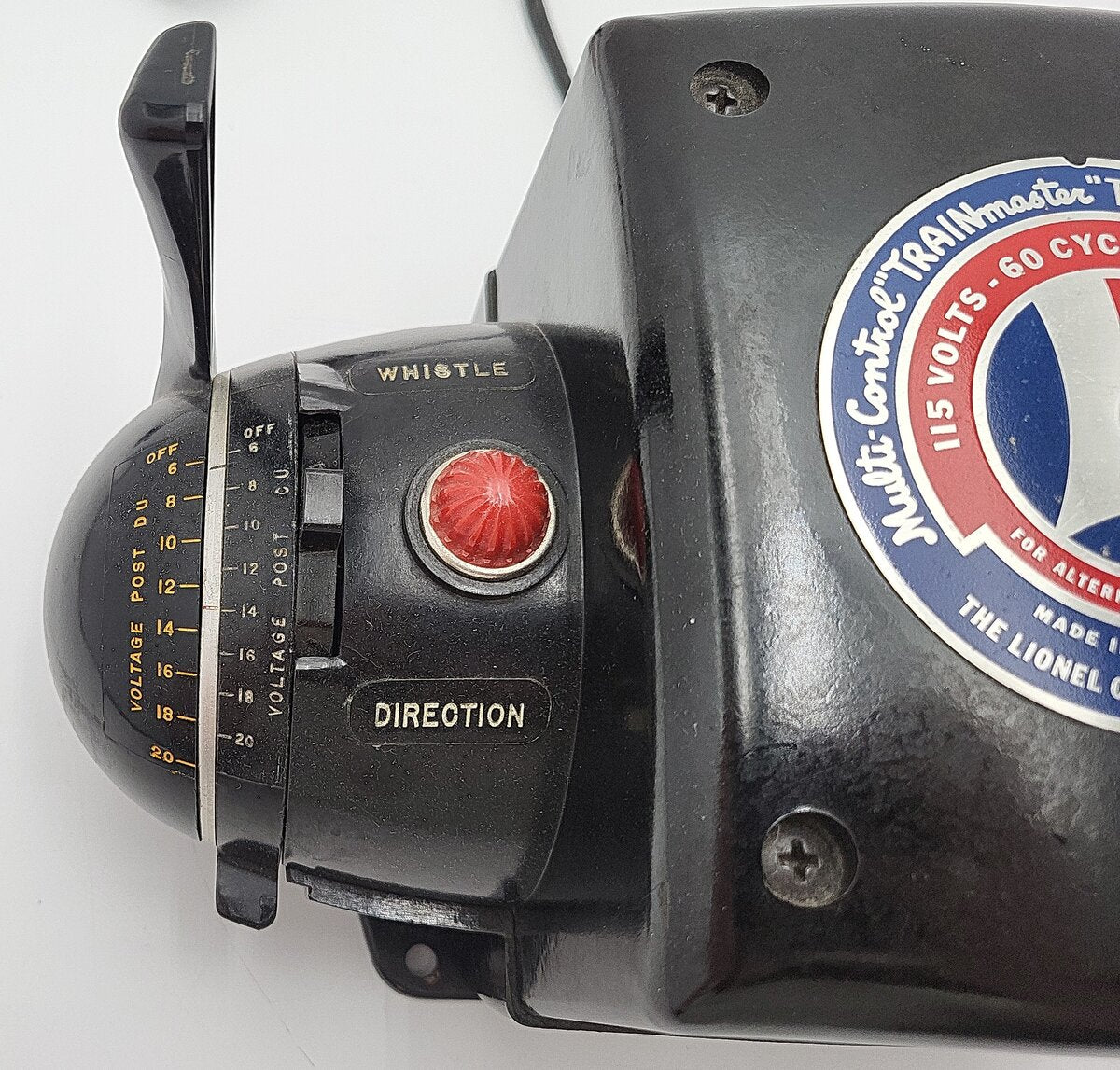 Lionel ZW O Gauge Vintage Trainmaster 275 Watt Transformer with Whistle VG