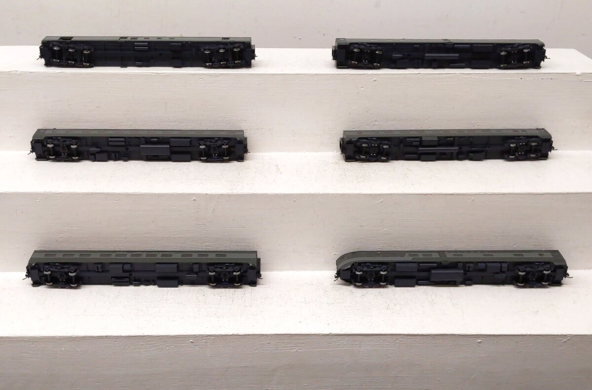 Walthers & Other HO Scale Assorted New York Central Pullman Passenger Cars [6] EX