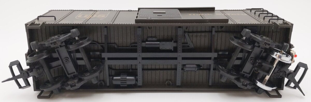 USA Trains G Scale UPS Boxcar w/ETD EX/Box