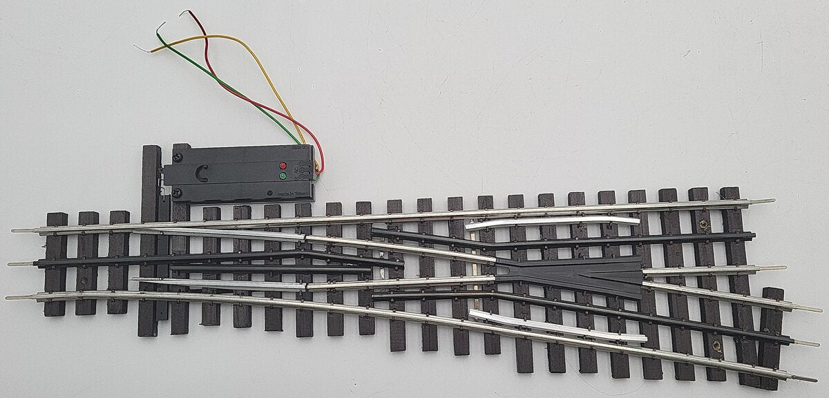 Ross 100M Regular 11° Right Hand with DZ-1000 Remote Switch Turnout EX/Box