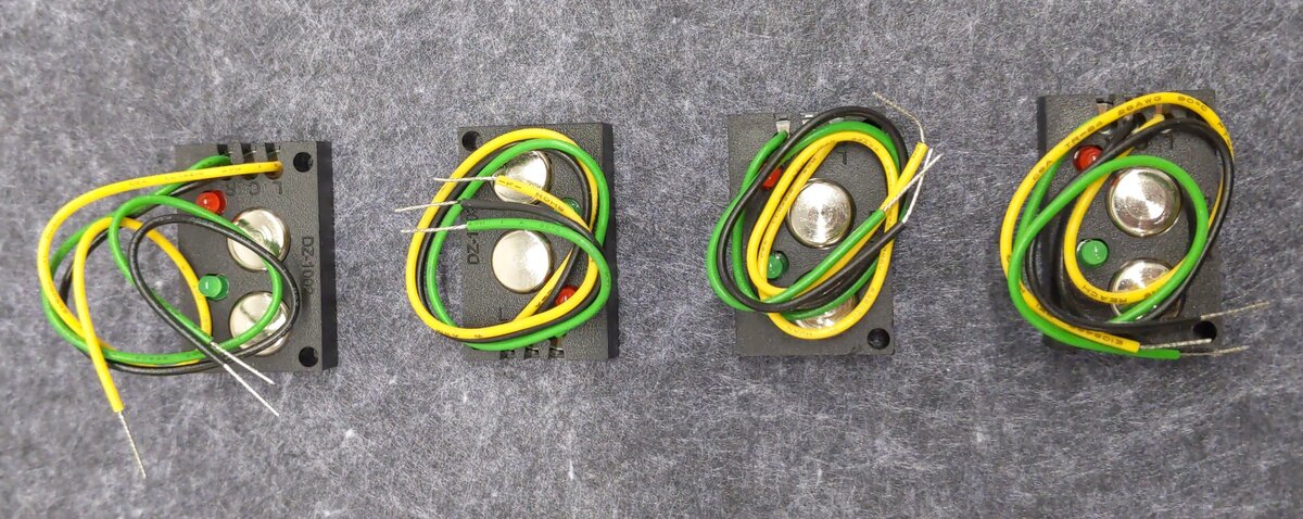 Ross 175M O Gauge Double Crossover with Dz1000 Switch Turnout EX/Box