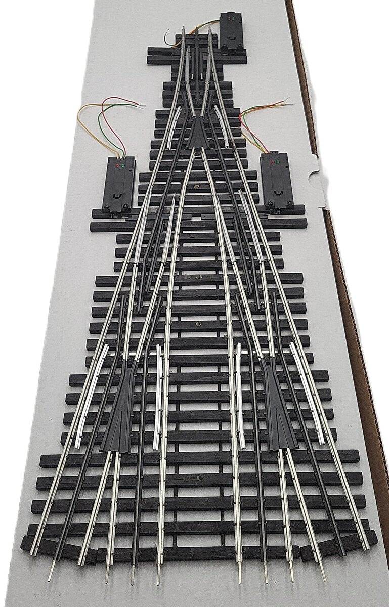 Ross 170M Four Way Switch Turnout with Dz1000s EX/Box