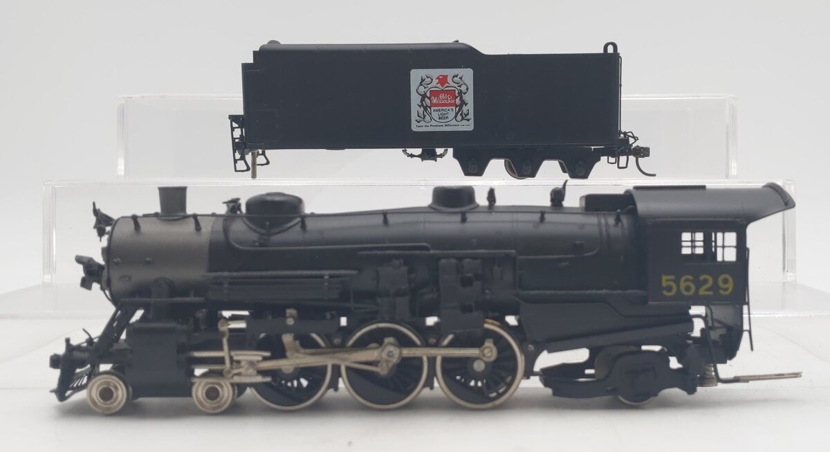 Sunset Models 932-5629 HO Great Circus Train 4-6-2 Pacific Loco & Tender #5629