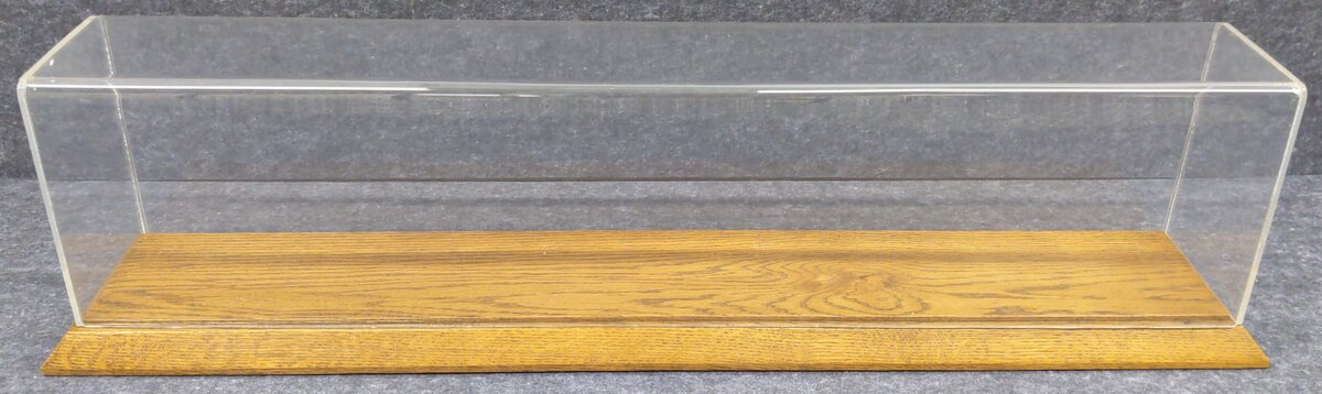 Inside Track Company 30" Solid Oak Display Case (No Track) EX
