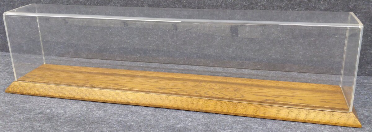 Inside Track Company 30" Solid Oak Display Case (No Track) EX