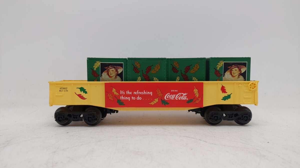K-Line K653602 O Gauge Coke 1994 Fall Gondola EX/Box