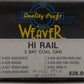 Weaver 4032 O scale P&LE Hi Rail 3 Bay Coal Car #68598 VG/Box