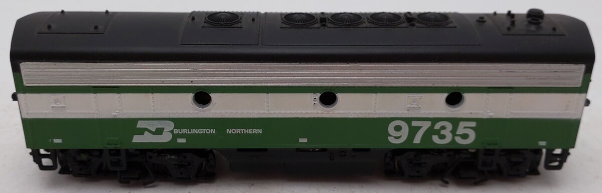 Athearn 3012 HO Scale Burlington Northern F7B Dummy Diesel Locomotive #9735 VG