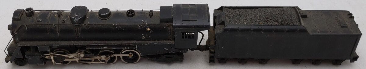 HO Scale Undecorated 2-8-2 Steam Locomotive w/ Tender