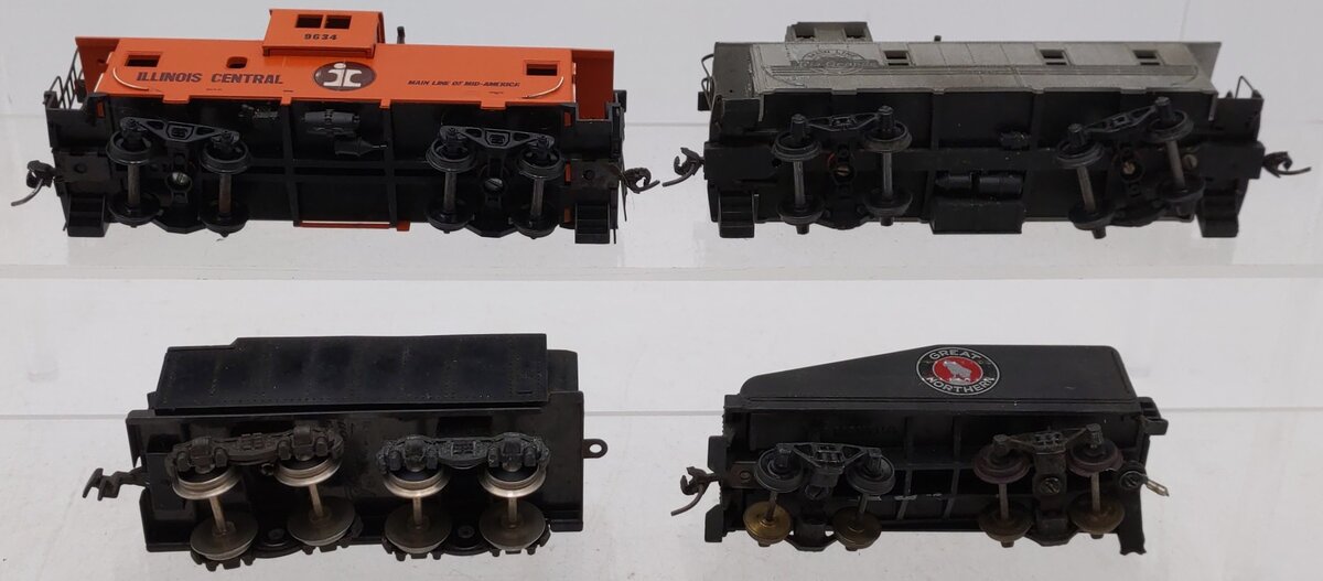 HO Scale Assorted Cabooses and Tenders [4]