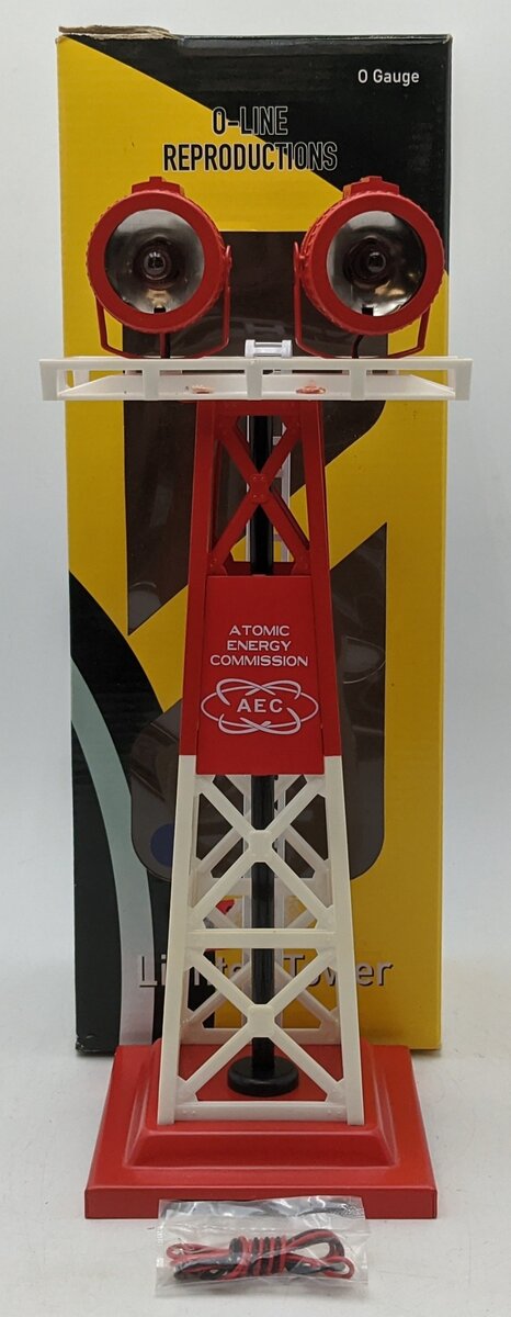 O-Line OLR701 O Gauge AEC Light Tower LN/Box
