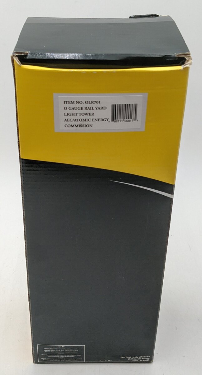 O-Line OLR701 O Gauge AEC Light Tower LN/Box
