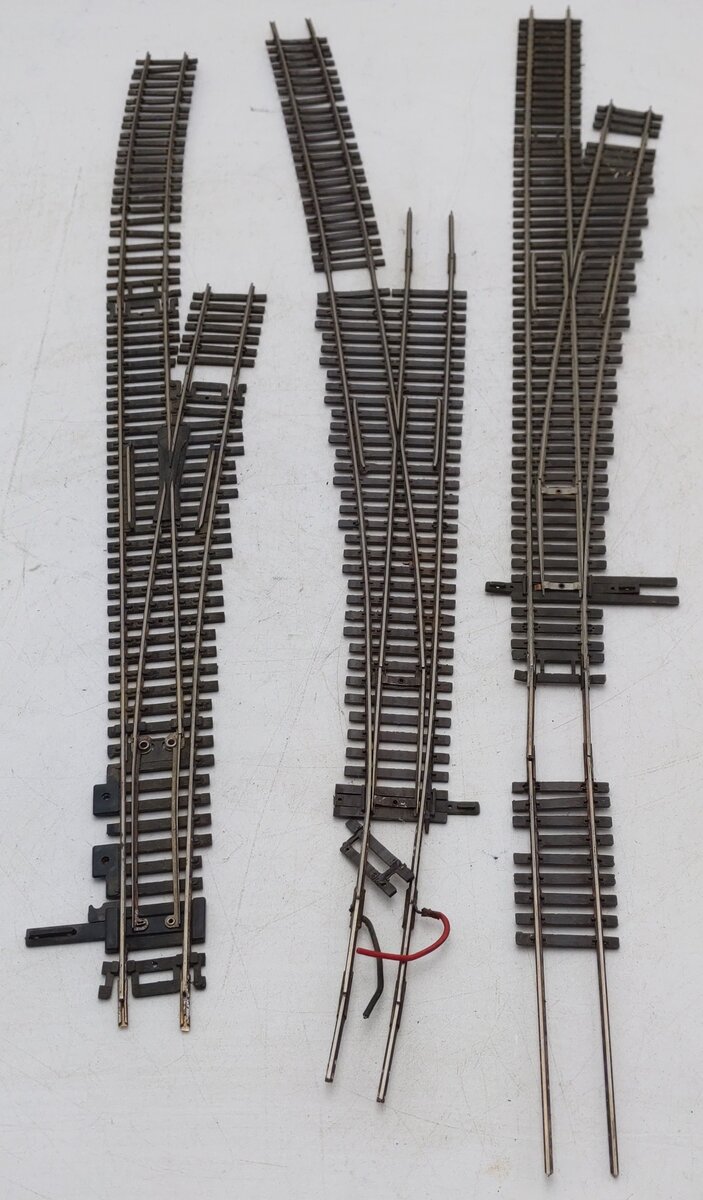 Shinohara Track HO Scale Assorted Track Turnout Sections [3]