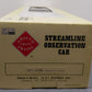 Aristo-Craft 32406 G Scale Amtrak Streamlined Metro Park Observation Car LN/Box