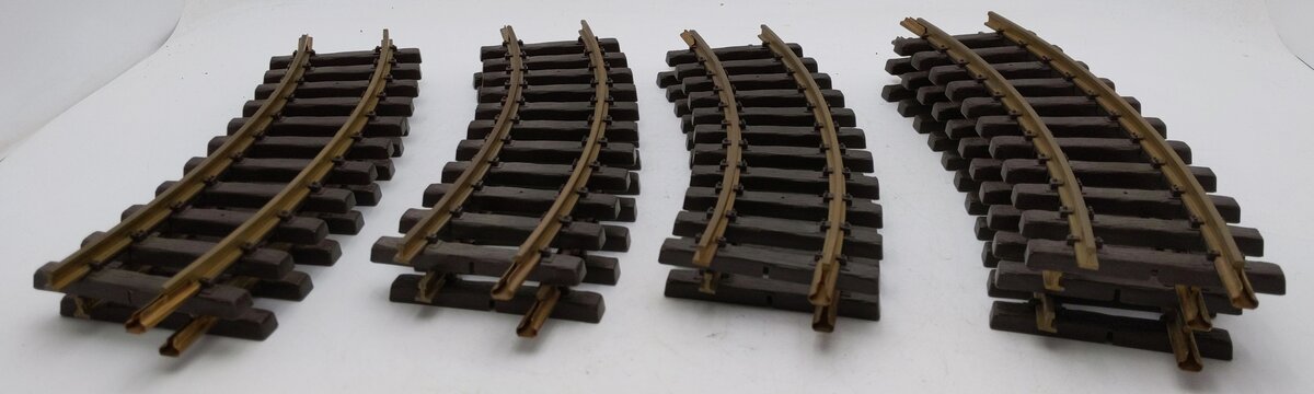 LGB 1100 G Scale Curved Track Sections (9) LN