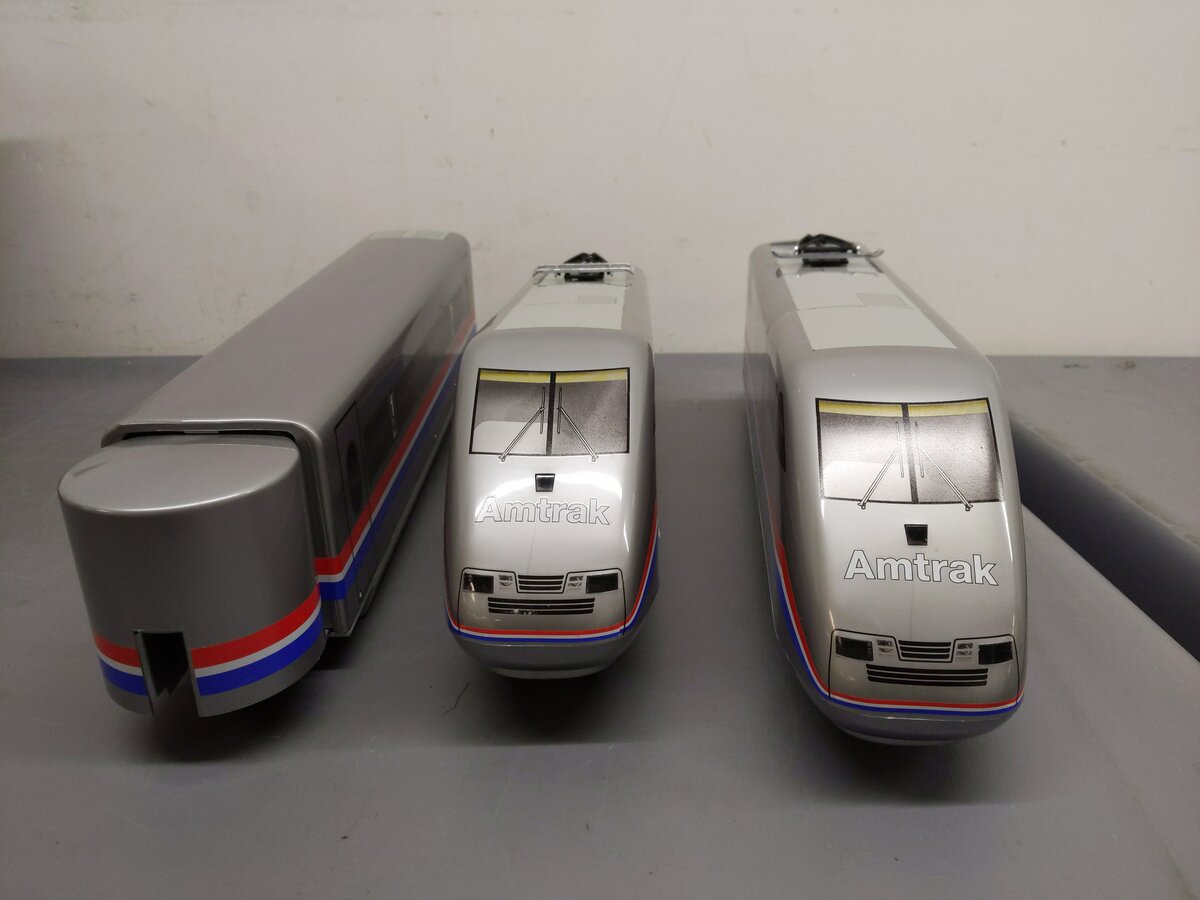 LGB 91950 G Amtrak ABA High Speed Electric Train Set EX/Box