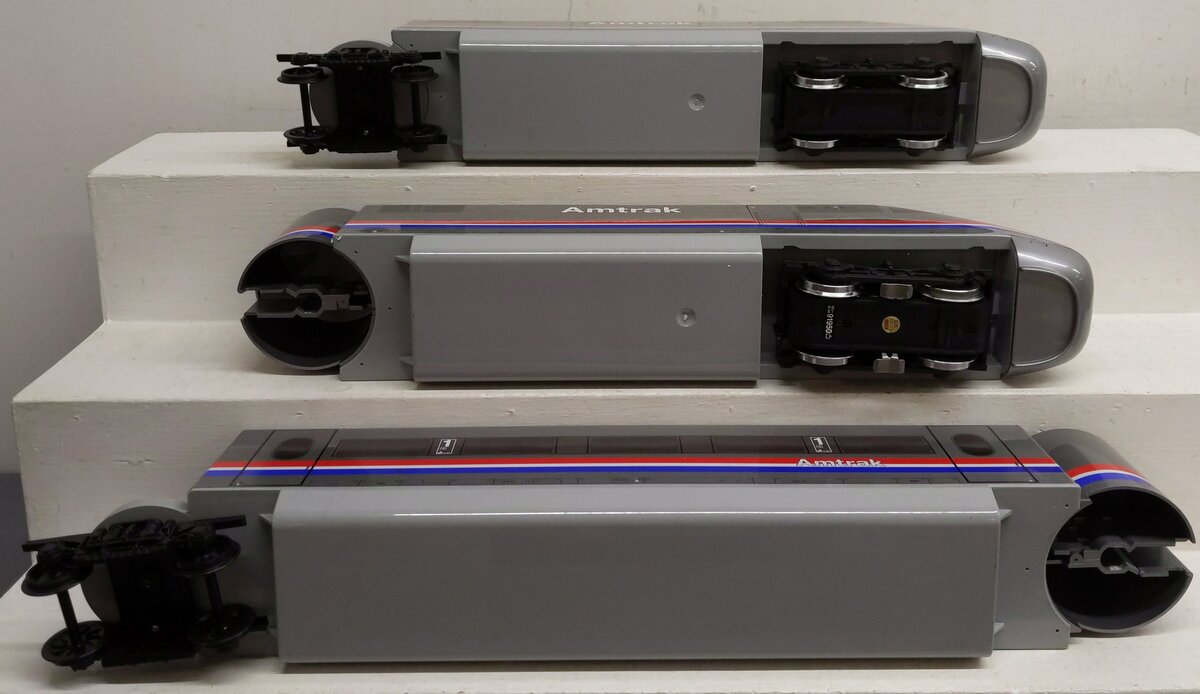 LGB 91950 G Amtrak ABA High Speed Electric Train Set EX/Box
