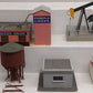HO Scale Assorted Layout Buildings & Railroad Accessories [5]