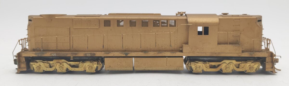Alco Models D-114 HO Brass DL-600B High Hood Diesel Locomotive - Unpainted VG