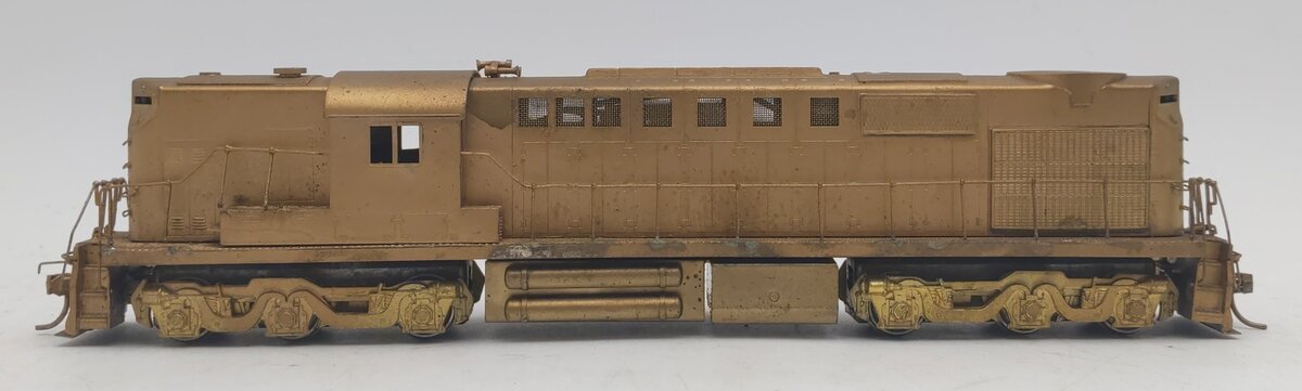 Alco Models D-114 HO Brass DL-600B High Hood Diesel Locomotive - Unpainted VG