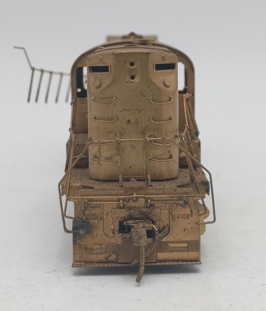 Alco Models D-114 HO Brass DL-600B High Hood Diesel Locomotive - Unpainted VG