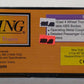MTH 30-67926 O Gauge NYC 60' Streamlined Sleeper/Diner Passenger Set LN/Box