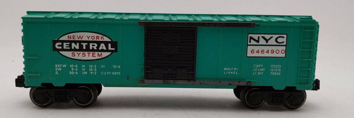 Lionel 6-29283 New York Central Boxcar #6464900 VG