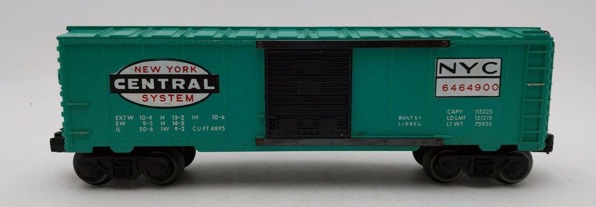 Lionel 6-29283 New York Central Boxcar #6464900 VG