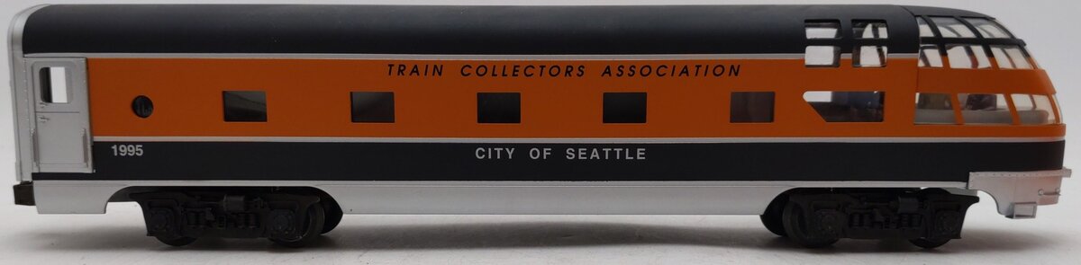 Lionel 6-52062 O Gauge TCA "City of Seattle" Skytop Observation Passenger Car EX/Box