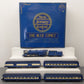 Lionel 6-21787 O Gauge CNJ Blue Comet 4-6-2 Steam Passenger Train Set LN/Box