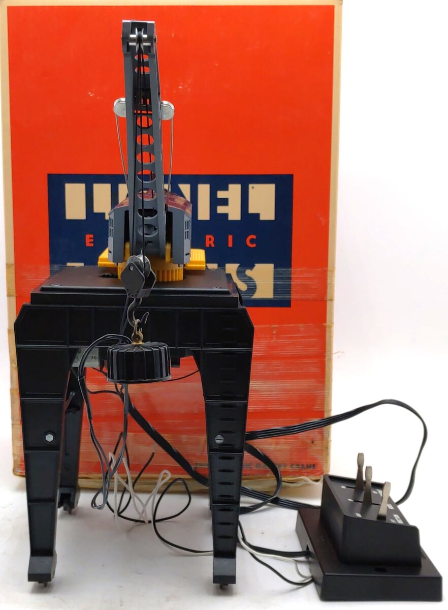Lionel 6-12700 O Erie Operating Magnetic Gantry Crane EX/Box