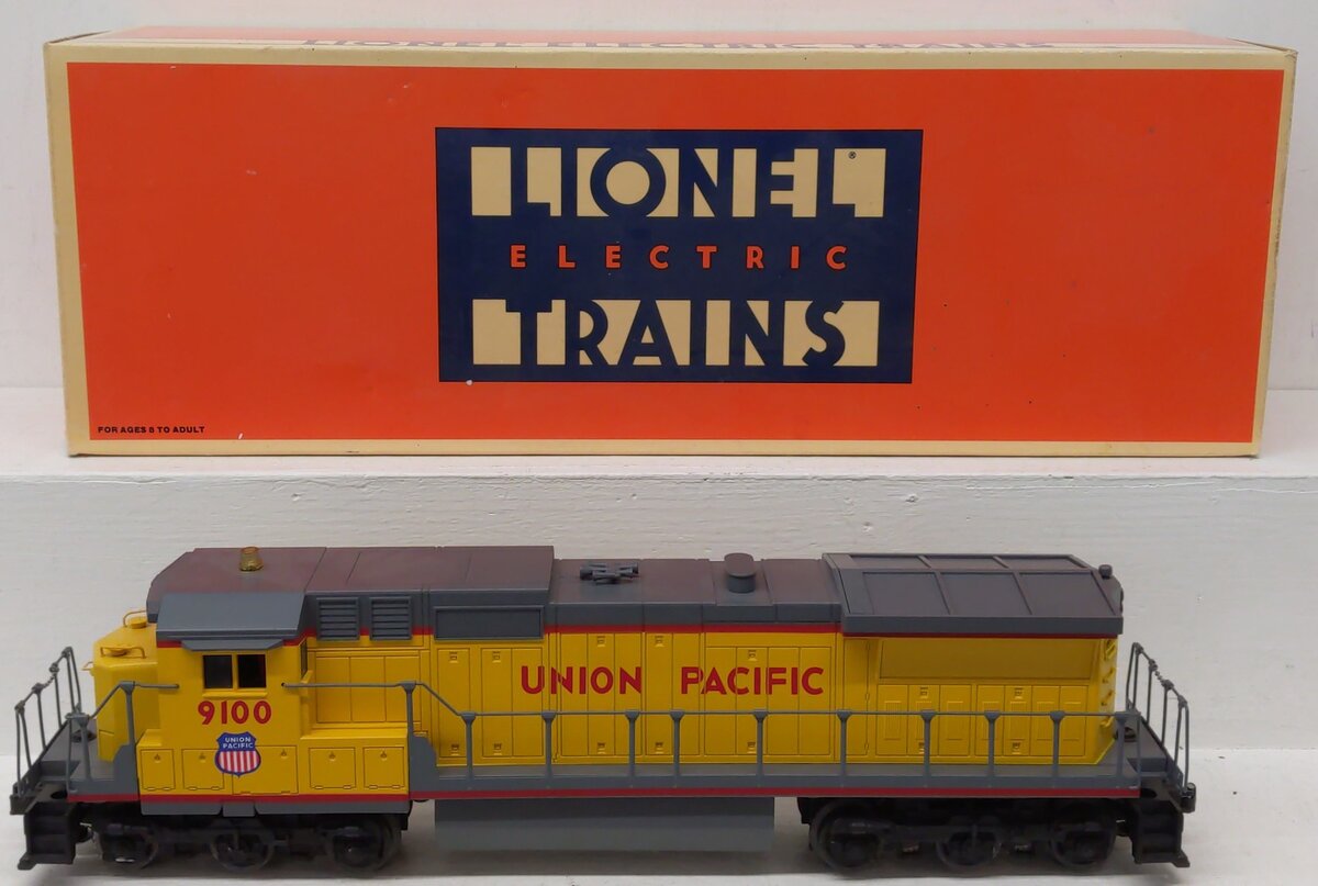 Lionel 6-18205 O Gauge Union Pacific Dash-8 40C Diesel Locomotive #9100 EX/Box