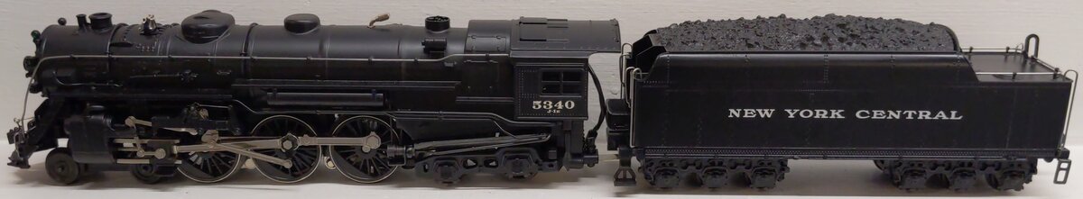 Lionel 6-18005 O NYC 4-6-4 700E Hudson Steam & Tender #5340 w/ Display Case EX/Box