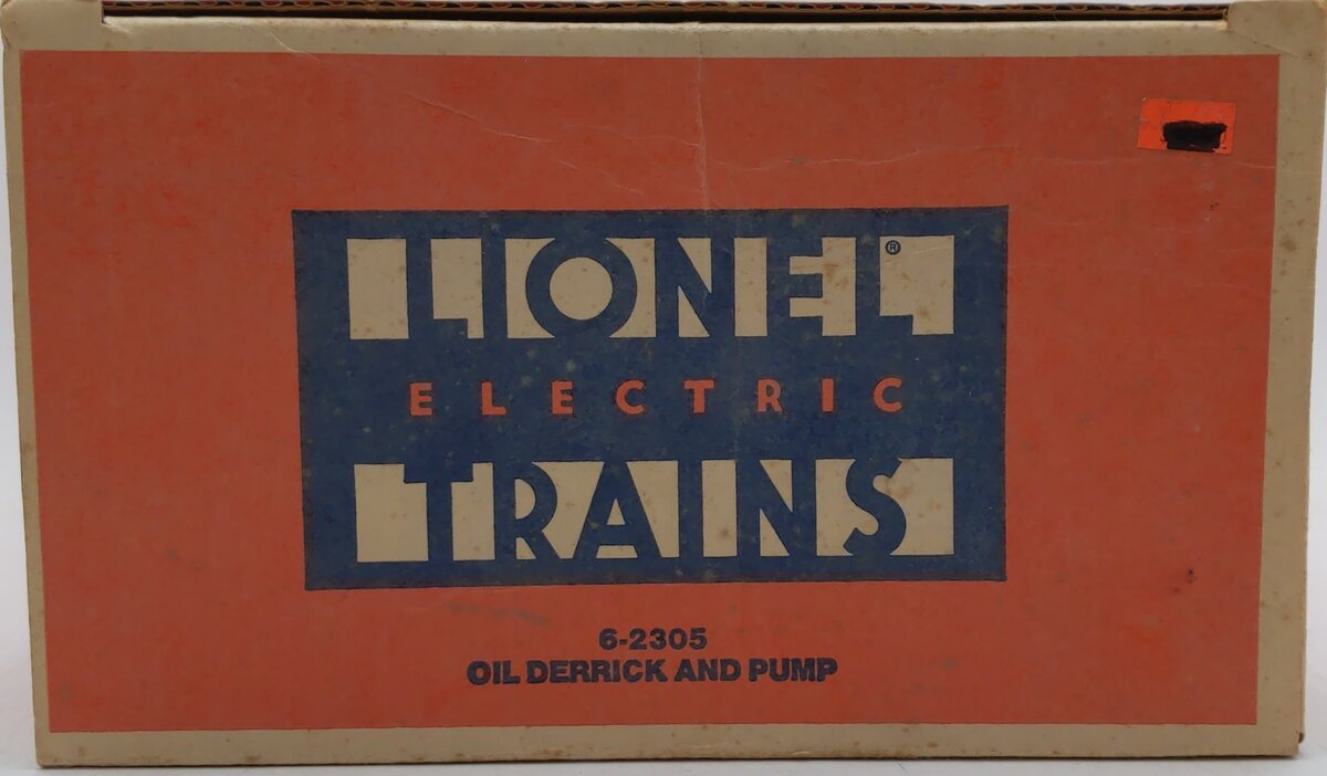 Lionel 6-2305 O Gauge Getty Operating Oil Derrick And Pump LN/Box