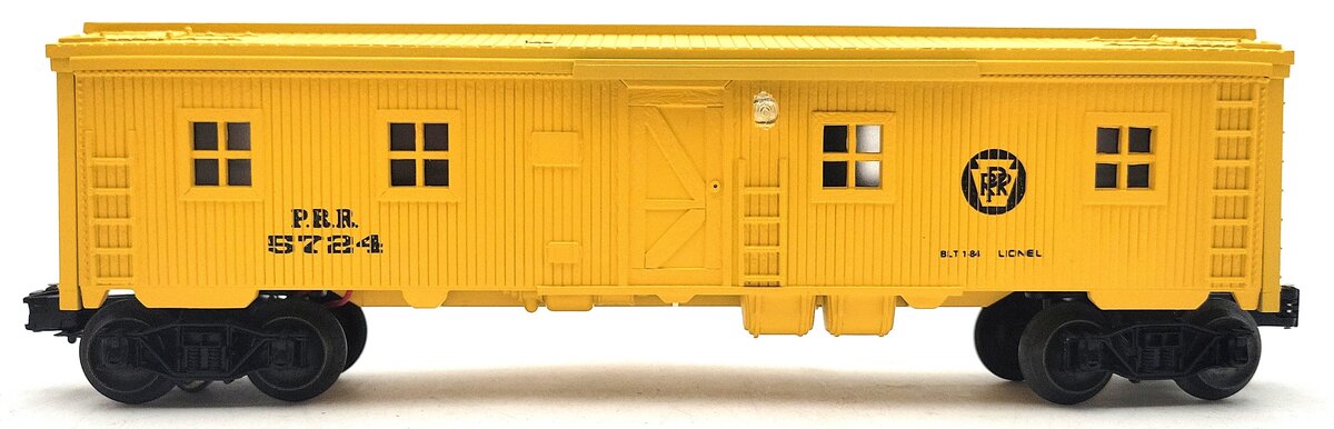 Lionel 6-5724 O Gauge Pennsylvania Illuminated Bunk Car #5724 VG/Box