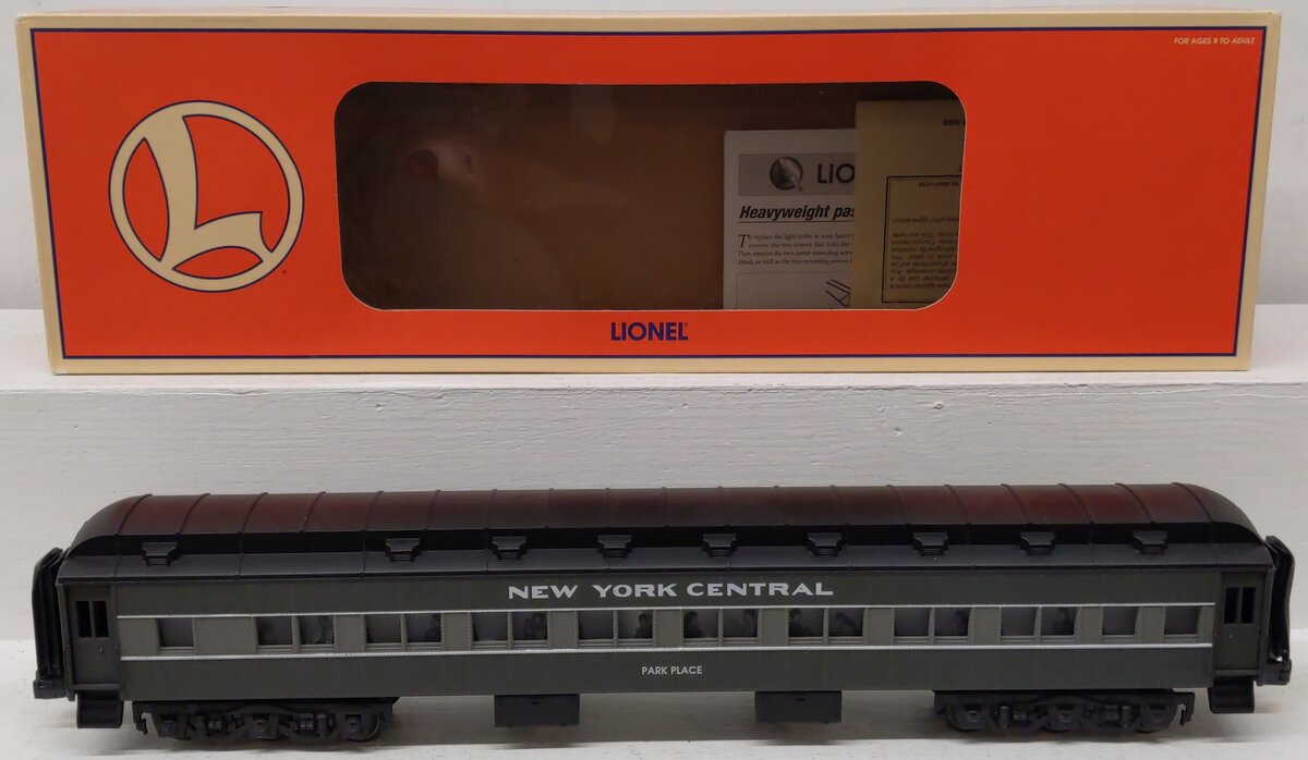 Lionel 6-19081 O New York Central Park Place Passenger Car #2565 EX/Box