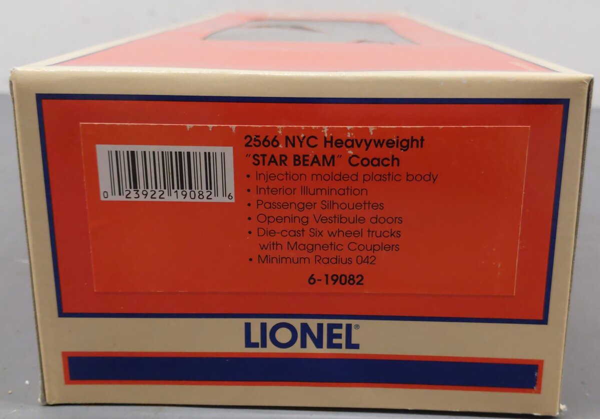 Lionel 6-19082 O New York Central 