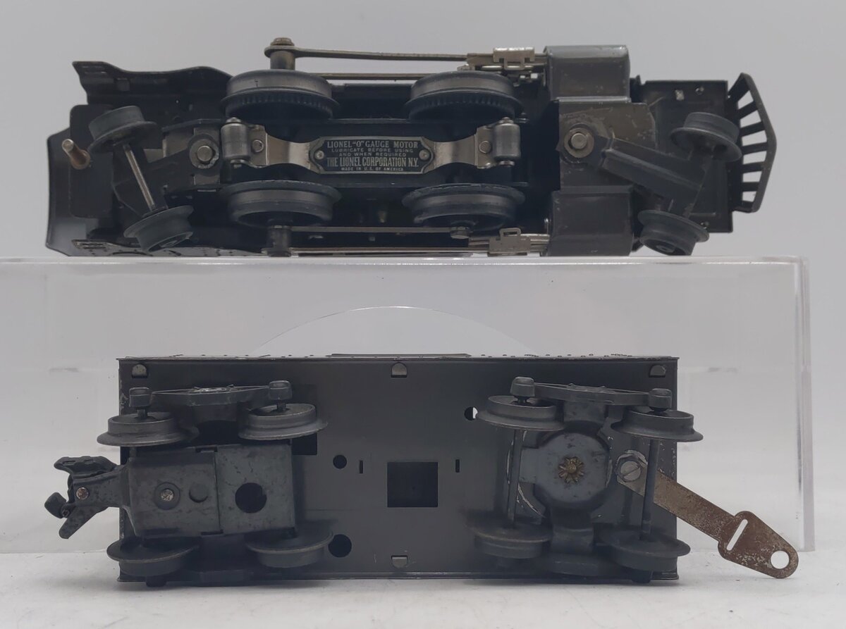 Lionel 259E Vintage O Gray 2-4-2 Streamlined Steam Locomotive & Tender VG