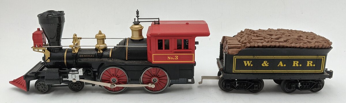 Lionel O Gauge W&ARR 4-4-0 General Steam Locomotive & Tender #3 EX