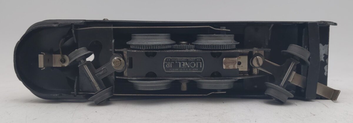 Lionel 1688E Vintage O 2-4-2 Black Torpedo Steam Locomotive - Repainted