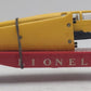 Lionel 6800 Vintage O Flatcar with Yellow over Black Airplane EX/Box