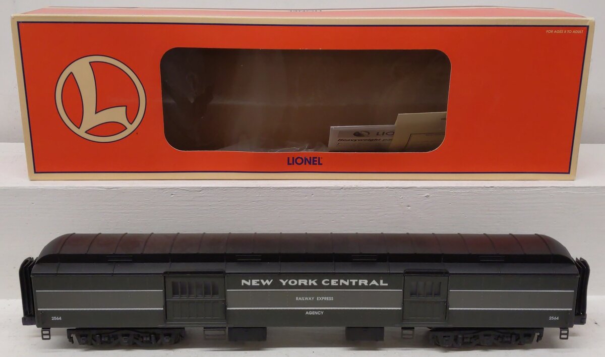 Lionel 6-19080 O New York Central Railway Express Agency Baggage Car #2564 EX/Box
