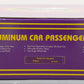 MTH 20-6009 O Gauge ATSF Striped 60' Aluminum Passenger Cars (Set of 5) NIB