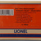 Lionel 6-19083 O Gauge New York Central Hudson Valley 2567 Observation Car EX/Box