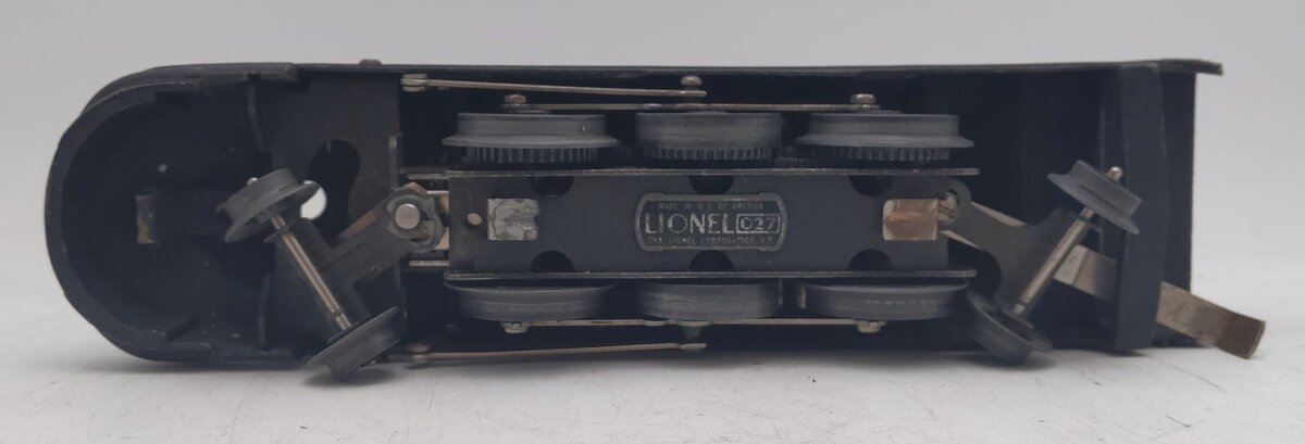 Lionel 1668 Vintage O 2-6-2 LL Gunmetal Torpedo Steam Locomotive VG