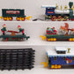 Toy State Industrial 5301 North Pole Christmas Express Steam Train Set VG/Box