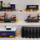 Toy State Industrial 5301 North Pole Christmas Express Steam Train Set VG/Box