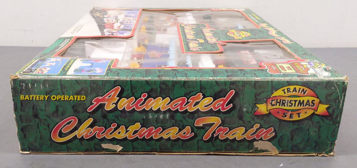 Toy State Industrial 5301 North Pole Christmas Express Steam Train Set VG/Box