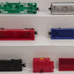 Lionel 6-1383 O Gauge Santa Fe Freight Car Set - Locomotive & Cars Only VG/Box
