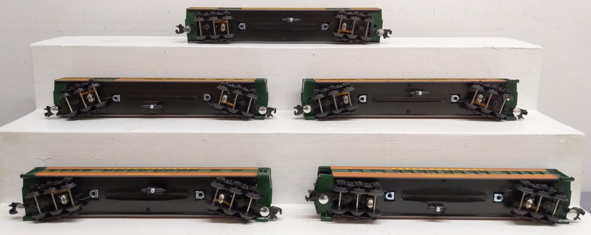 Williams 2504 O Gauge Great Northern Madison Passenger Cars (Set of 5) LN/Box
